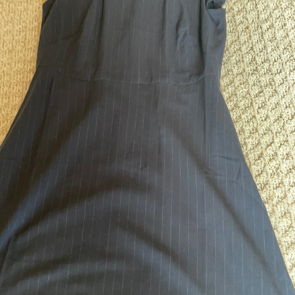 Pinstripe dress